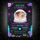Search for sci fi birthday invitations Galaxy