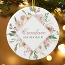 Search for pink flowers christmas tree decorations chic