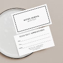 Search for professional appointment cards White