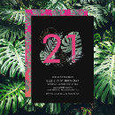 Search for modern 21st birthday invitations Contemporary