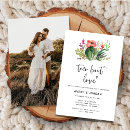 Search for taco engagement party invitations Cactus