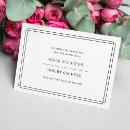 Search for cancelled wedding announcement cards Elegant
