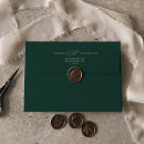 Search for emerald green envelopes Calligraphy