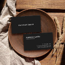 Search for matte black business cards Minimal