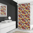 Search for stained glass pattern shower curtains Vintage