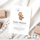 Search for digital teddy bear baby shower invitations Balloon