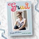 Search for retro graduation announcement cards Class of 2023