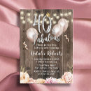 Search for 40 and fabulous invitations Forty