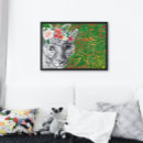 Search for batik posters Green