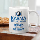 Search for karma coffee mugs Yin yang