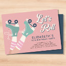Search for roller skating birthday invitations Cute