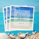 Search for seaside napkins Tropical island