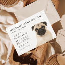 Search for funny pug invitations Puppy