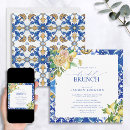 Search for lemon bridal brunch invitations Watercolor