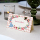 Search for alice in wonderland place cards Mad hatter
