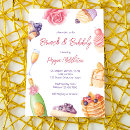 Search for champagne and cupcakes invitations Pink