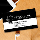 Search for phone repair business cards Modern