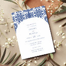 Search for mediterranean wedding invitations Blue