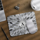 Search for black and white monochrome mousepads Abstract