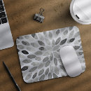 Search for black and white monochrome mousepads Abstract