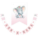 Search for its a girl bunting flags For kids