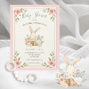 Search for floral bunny invitations Cute