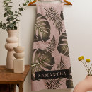 Search for palm leaf aprons Tropical pattern