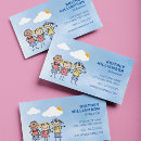 Search for kids daycare business cards Cute