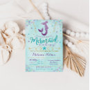 Search for mermaid baby shower invitations nautical