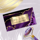 Search for purple foil business cards Elegant