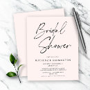 Search for low cost bridal shower invitations Blush pink