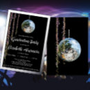 Search for mirrored ball invitations Glitter