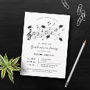 Search for music notes graduation invitations Modern
