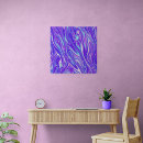 Search for abstract mermaid art Blue