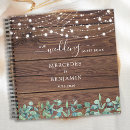 Search for rustic wedding guest books Eucalyptus