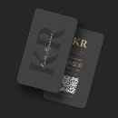 Search for text business cards Trendy