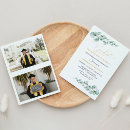 Search for metallic invitations Botanical