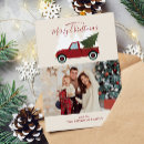 Search for red truck christmas cards Old fashioned