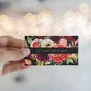 Search for watercolor flowers business cards Girly