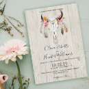 Search for boho feather wedding invitations Watercolor
