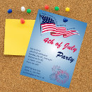 Search for us state flags invitations Stars and stripes