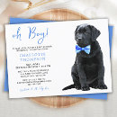 Search for black baby boy shower invitations Modern