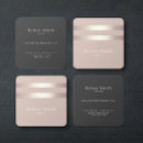Search for bronze foil business cards Makeup artist