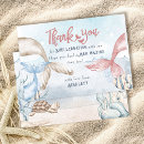 Search for mermaid thank you cards Girl