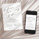 Search for before they say i do invitations Elegant