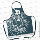 Search for vintage aprons monogrammed