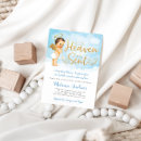 Search for angel baby boy shower invitations Clouds