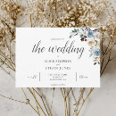 Search for dried flower wedding invitations Rustic