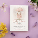 Search for bunny baby girl shower invitations Boho