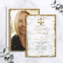 Search for marble graduation invitations Gold